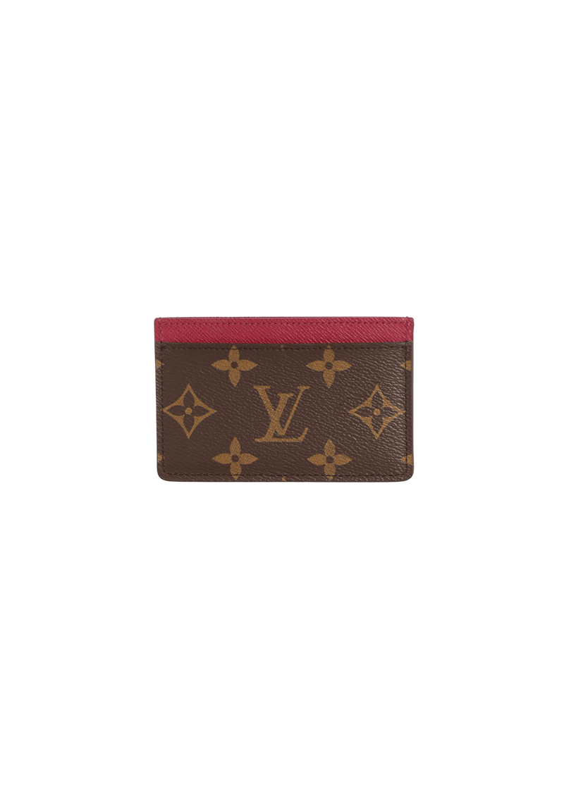 MONOGRAM CARD HOLDER