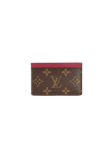 MONOGRAM CARD HOLDER