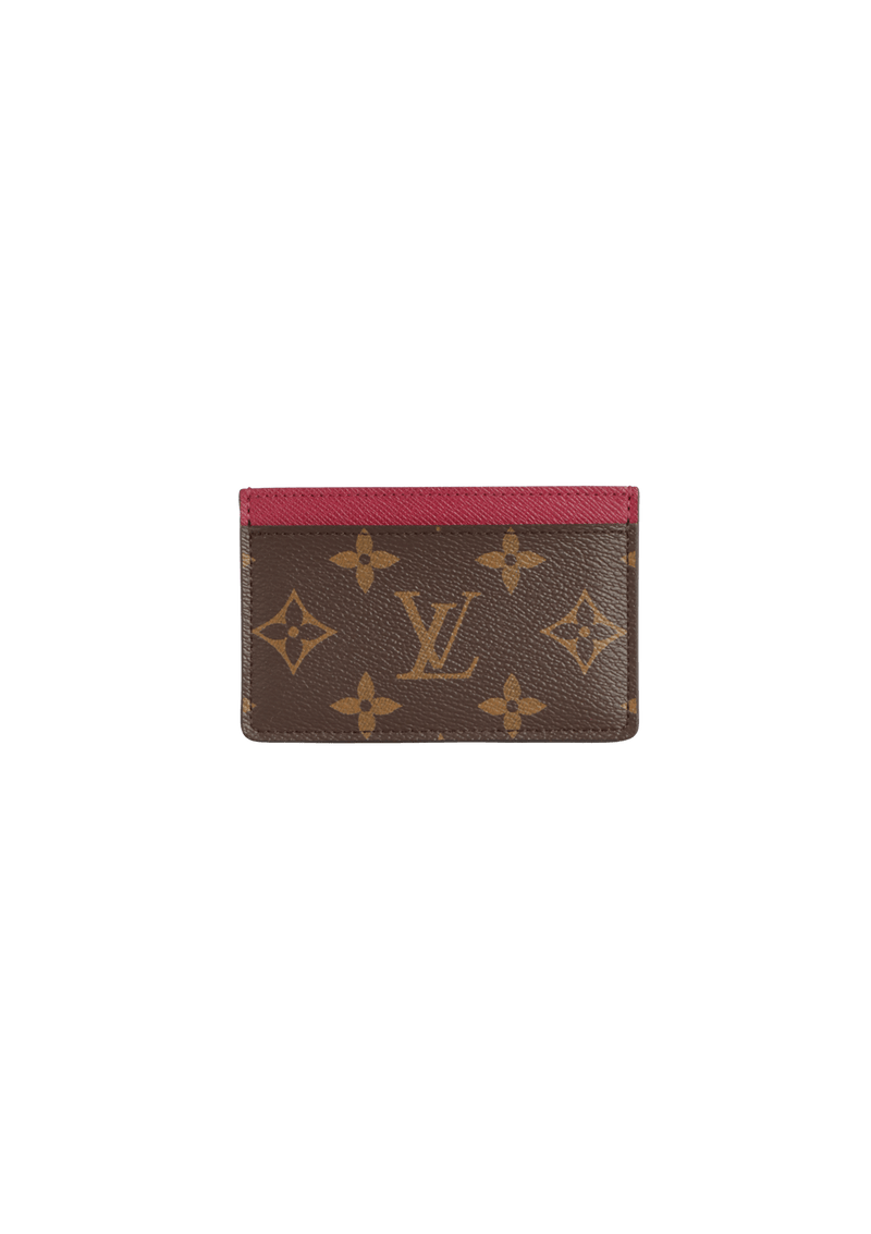 MONOGRAM CARD HOLDER