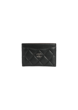 INTERLOCKING CC LOGO CARD HOLDER