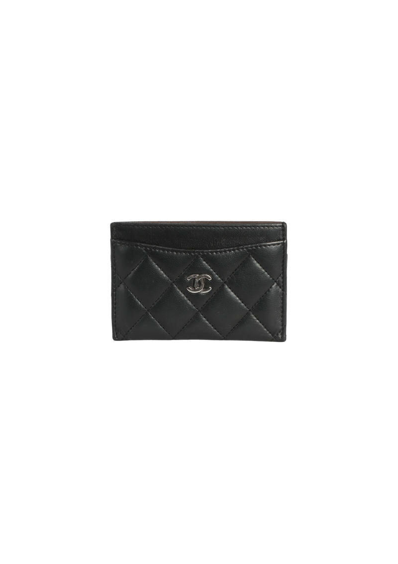 INTERLOCKING CC LOGO CARD HOLDER