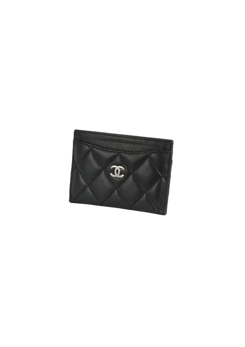 INTERLOCKING CC LOGO CARD HOLDER