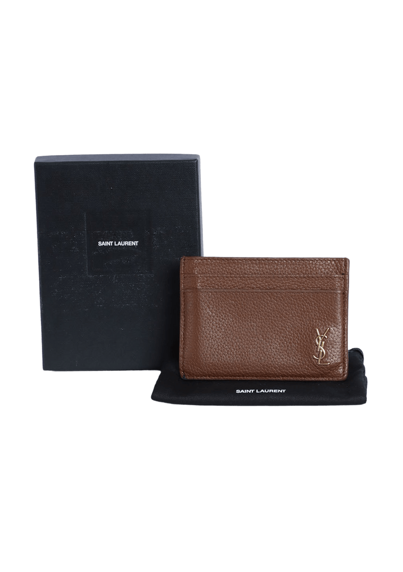 LEATHER CARD HOLDER