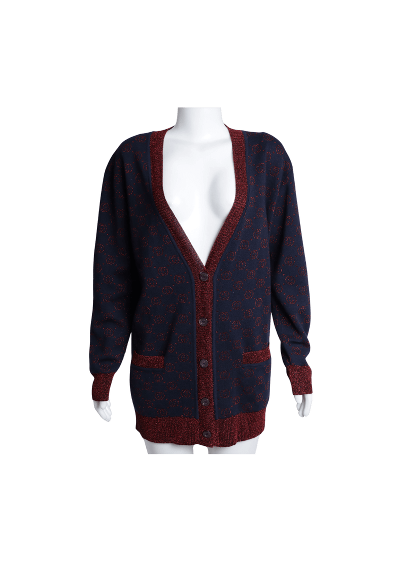 GG LOGO CARDIGAN