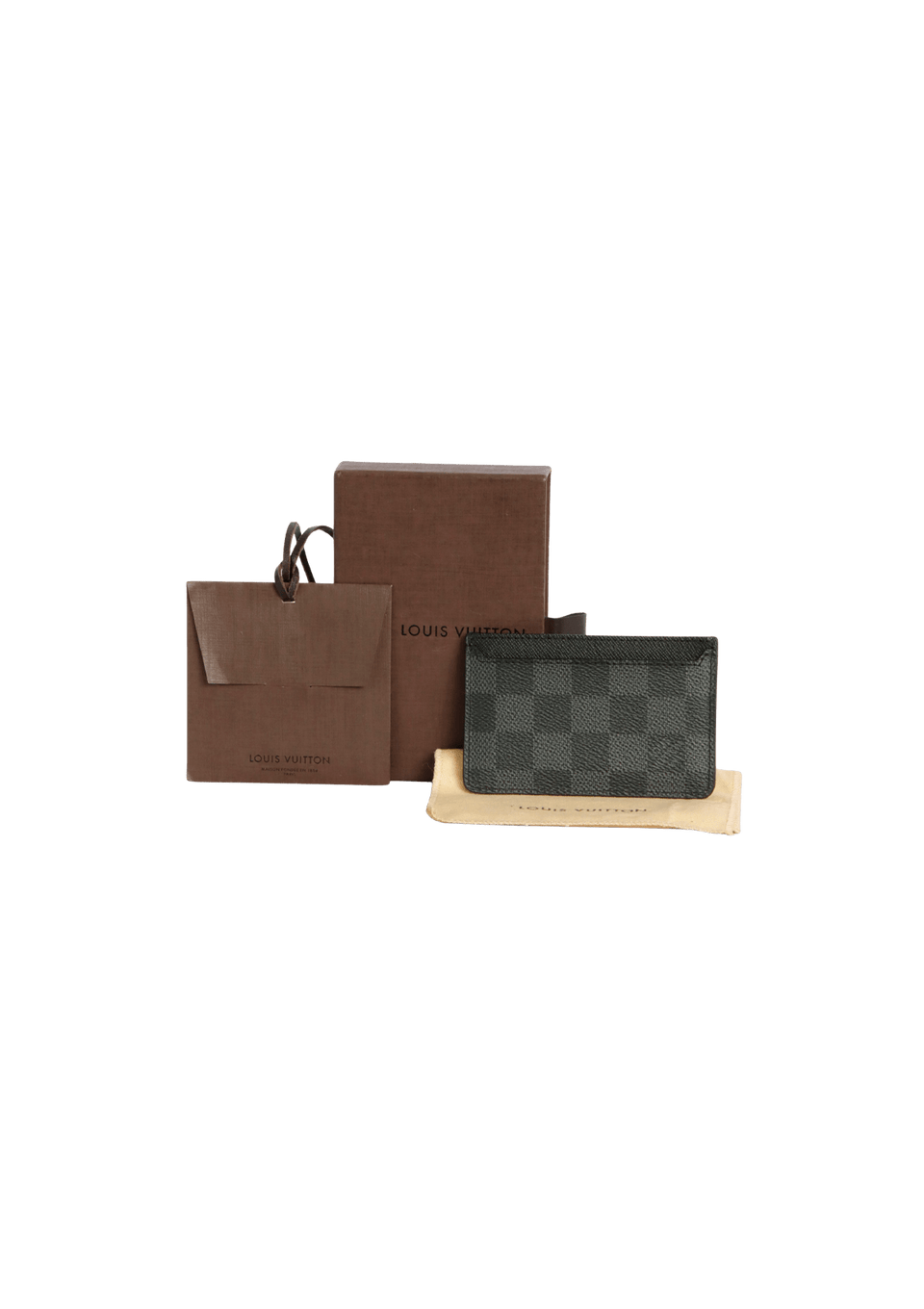 DAMIER GRAPHITE NEO PORTE-CARTES CARD HOLDER