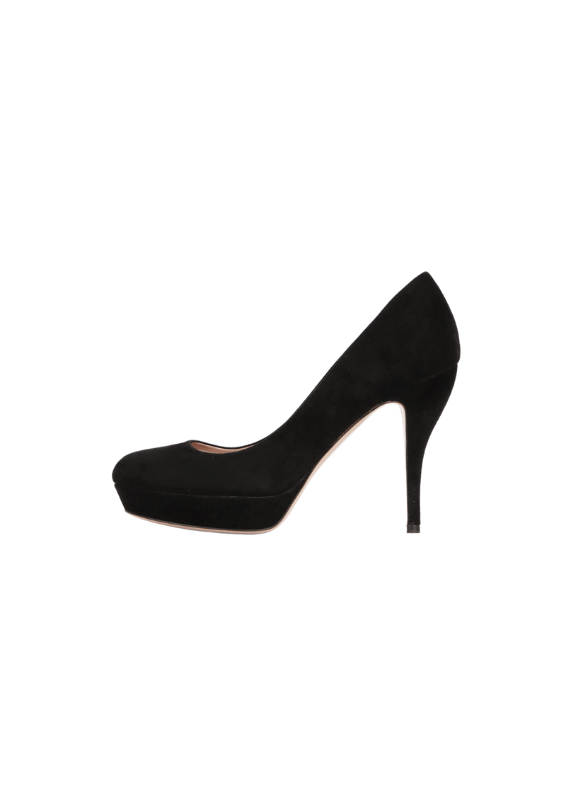 SUEDE PUMPS 36