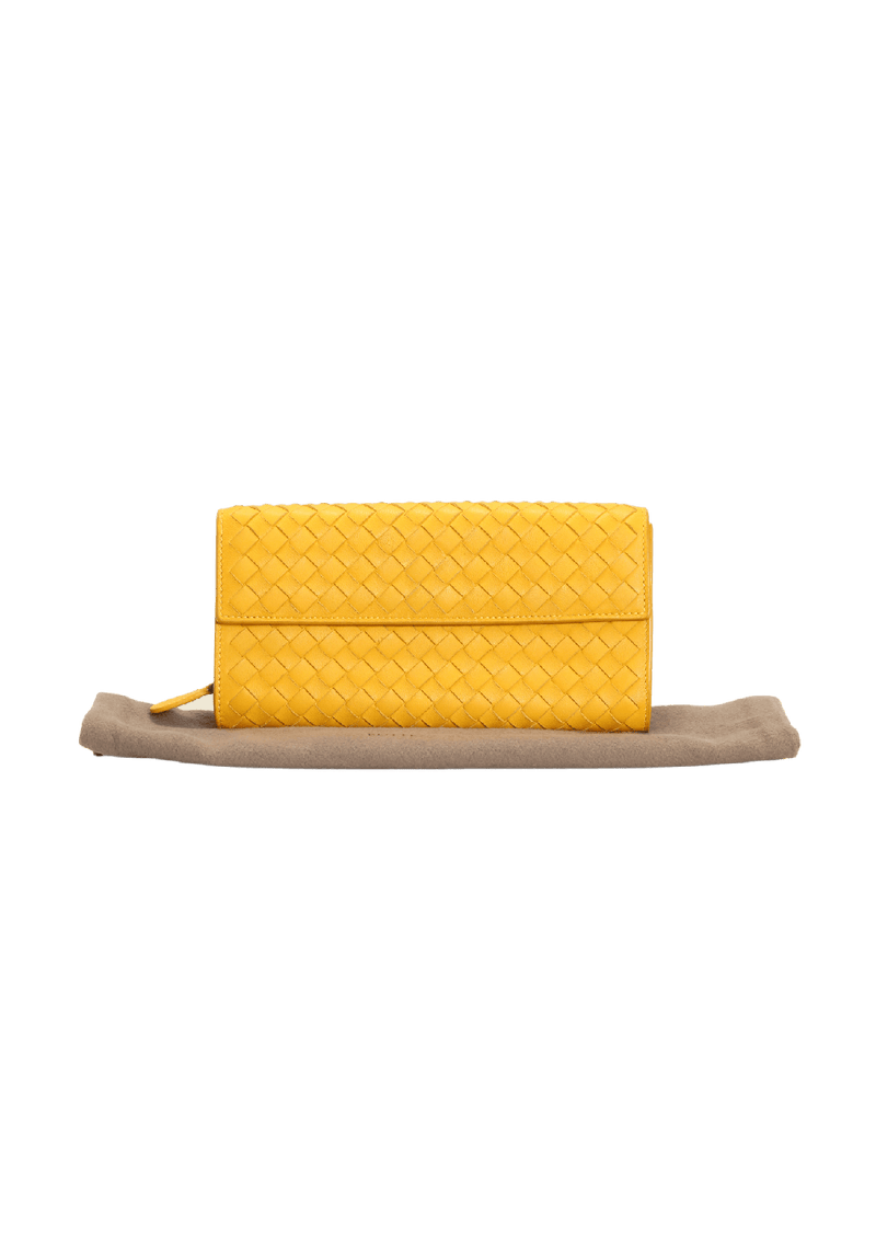 INTRECCIATO WEAVE CONTINENTAL WALLET