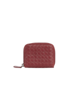 INTRECCIATO ZIP AROUND WALLET