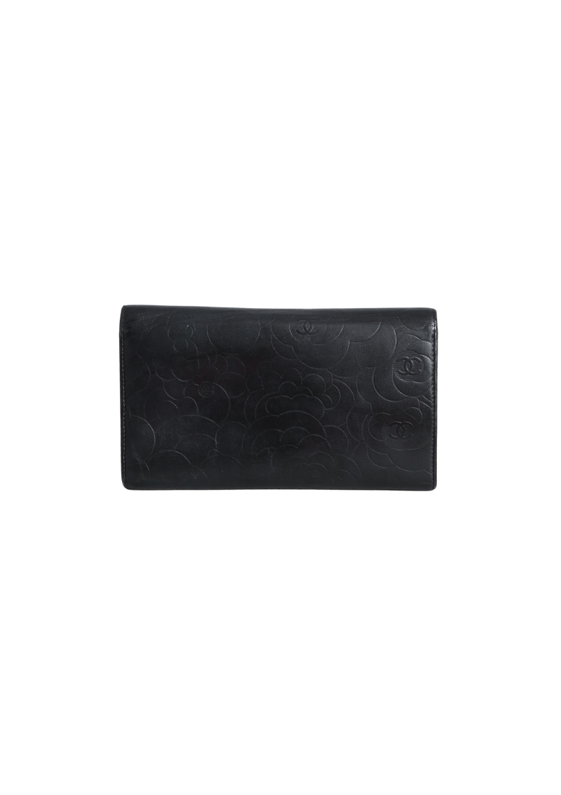 CAMELLIA  BIFOLD LONG WALLET