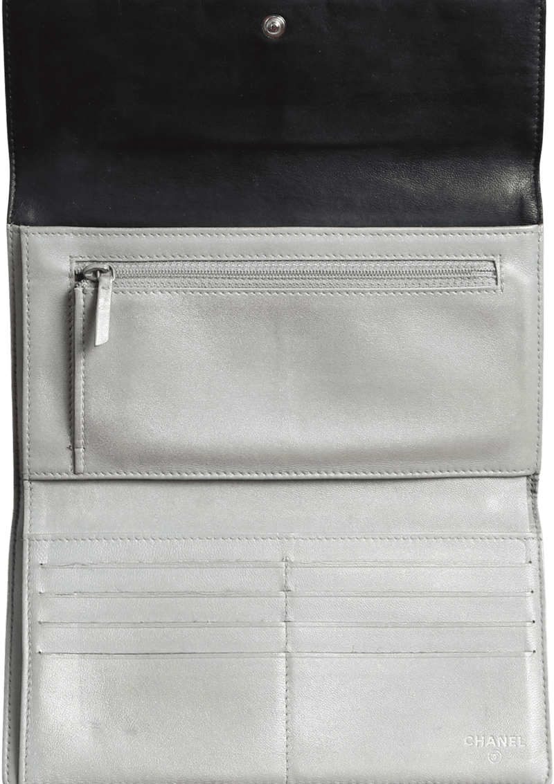 CAMELLIA  BIFOLD LONG WALLET