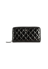 PATENT LEATHER CC WALLET