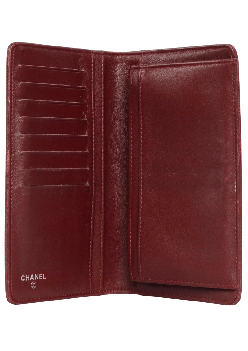 TIMELESS CC YEN BIFOLD CAVIAR