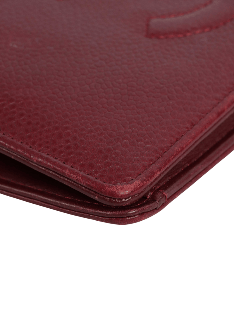 TIMELESS CC YEN BIFOLD CAVIAR