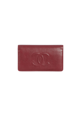 TIMELESS CC YEN BIFOLD CAVIAR