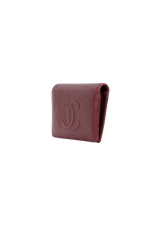 TIMELESS CC YEN BIFOLD CAVIAR