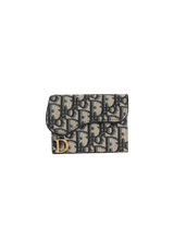OBLIQUE SADDLE LOTUS WALLET