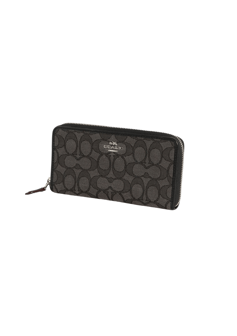 SIGNATURE ZIP AROUND WALLET