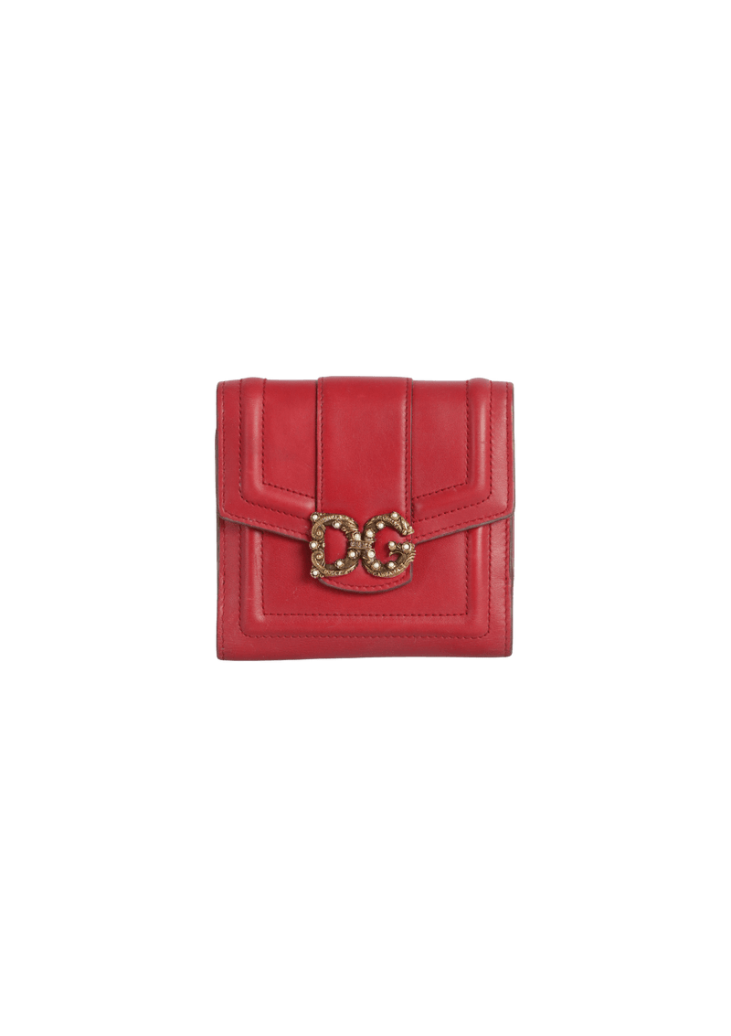 DG AMORE TRIFOLD WALLET