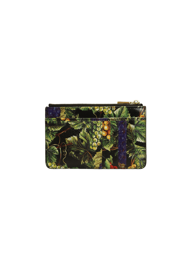 GRAPE PRINT CARD HOLDER