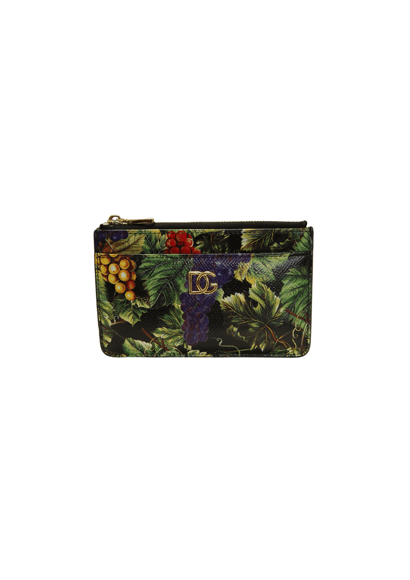 GRAPE PRINT CARD HOLDER