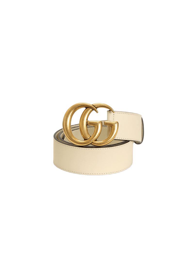 DOUBLE G LOGO BELT 80