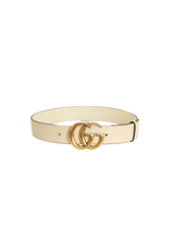 DOUBLE G LOGO BELT 80