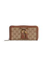 GG CANVAS BAMBOO WALLET
