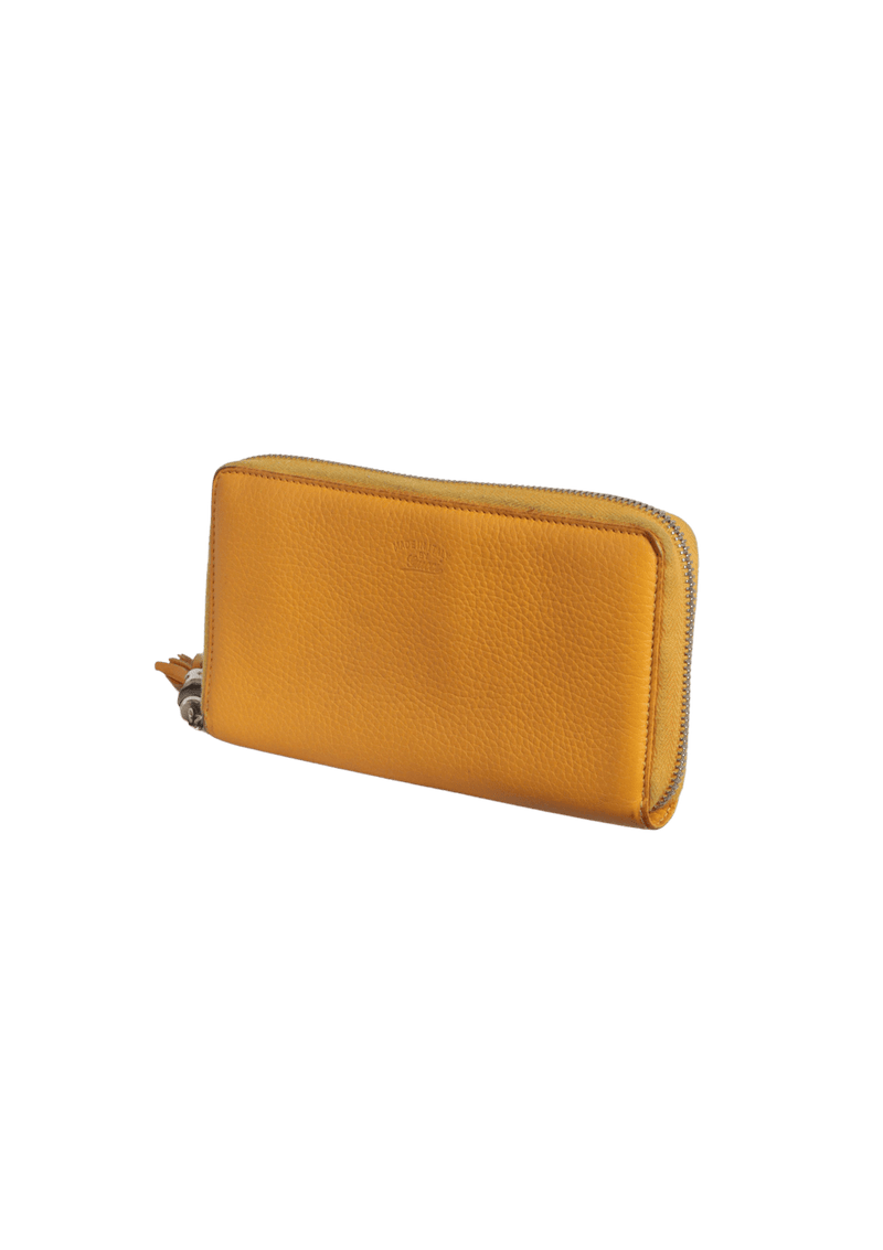 ZIP AROUND BAMBOO WALLET