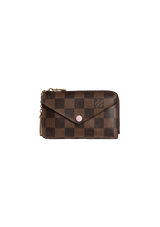 DAMIER ÉBÈNE CARD HOLDER RECTO VERSO