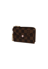 DAMIER ÉBÈNE CARD HOLDER RECTO VERSO