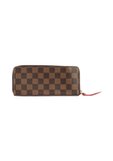 DAMIER ÉBÈNE CLEMENCE WALLET