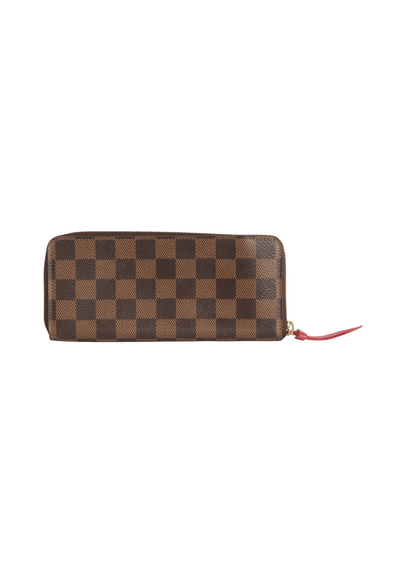 DAMIER ÉBÈNE CLEMENCE WALLET