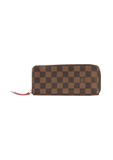 DAMIER ÉBÈNE CLEMENCE WALLET