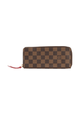 DAMIER ÉBÈNE CLEMENCE WALLET