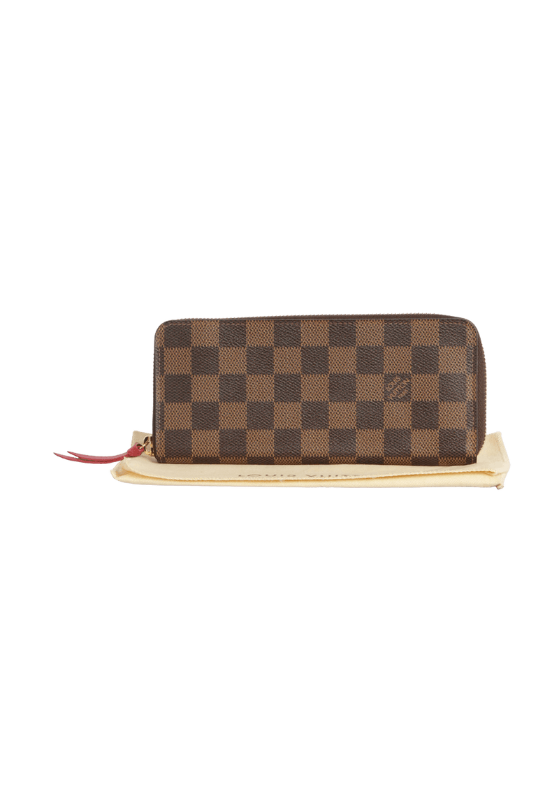 DAMIER ÉBÈNE CLEMENCE WALLET