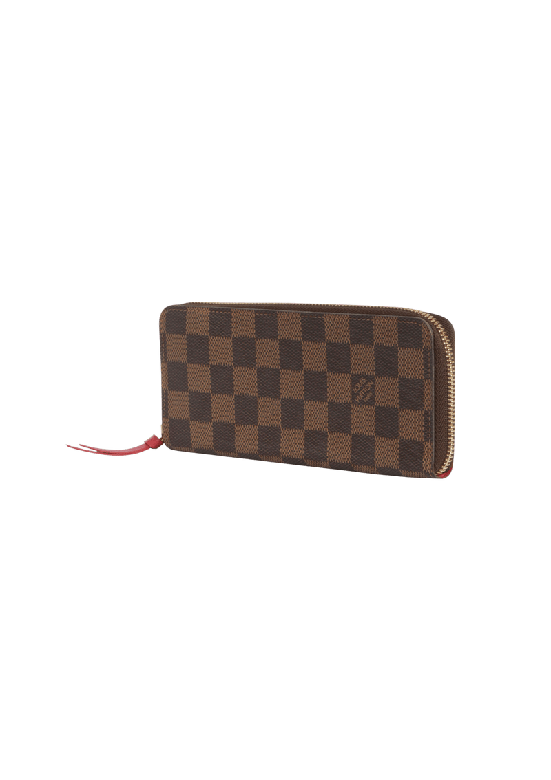 DAMIER ÉBÈNE CLEMENCE WALLET