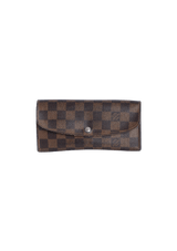 DAMIER ÉBÈNE EMILIE WALLET