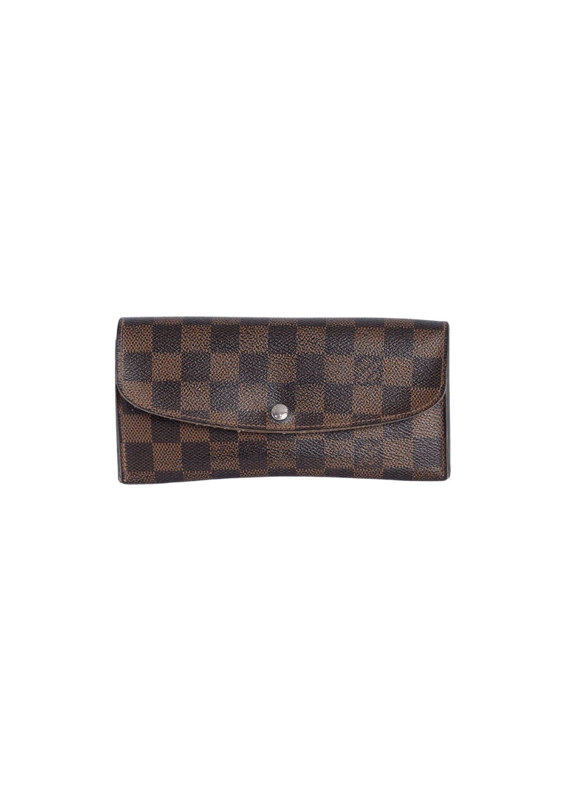 DAMIER ÉBÈNE EMILIE WALLET