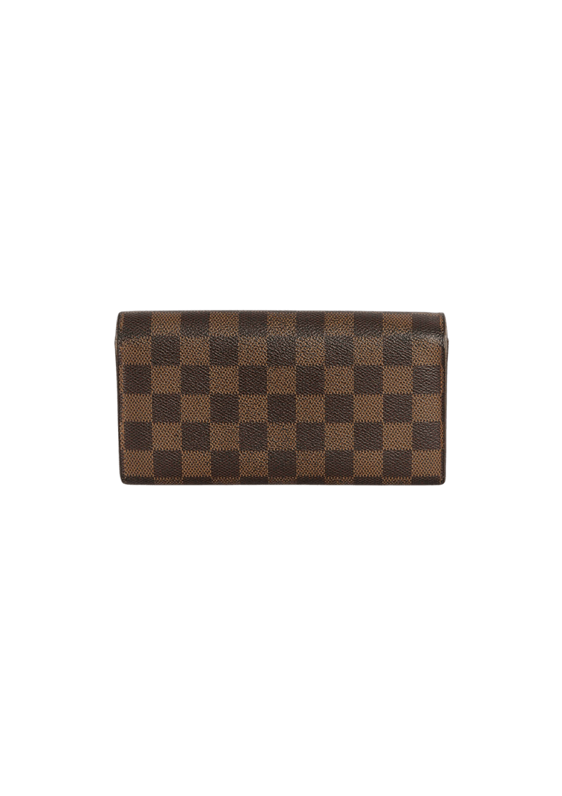 DAMIER ÉBÈNE SARAH WALLET