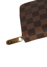 DAMIER ÉBÈNE ZIPPY WALLET