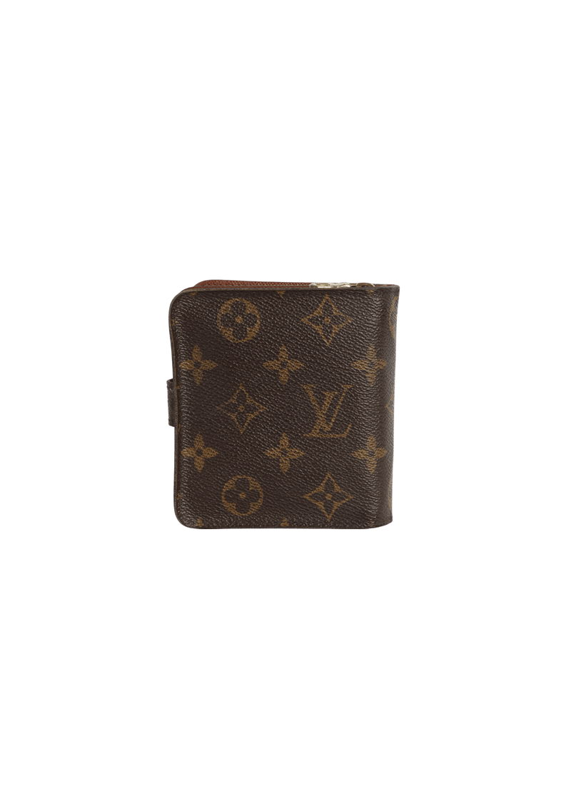 MONOGRAM COMPACT ZIP WALLET