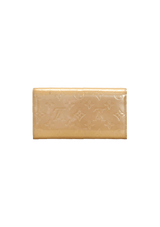 MONOGRAM VERNIS SARAH WALLET