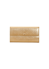 MONOGRAM VERNIS SARAH WALLET