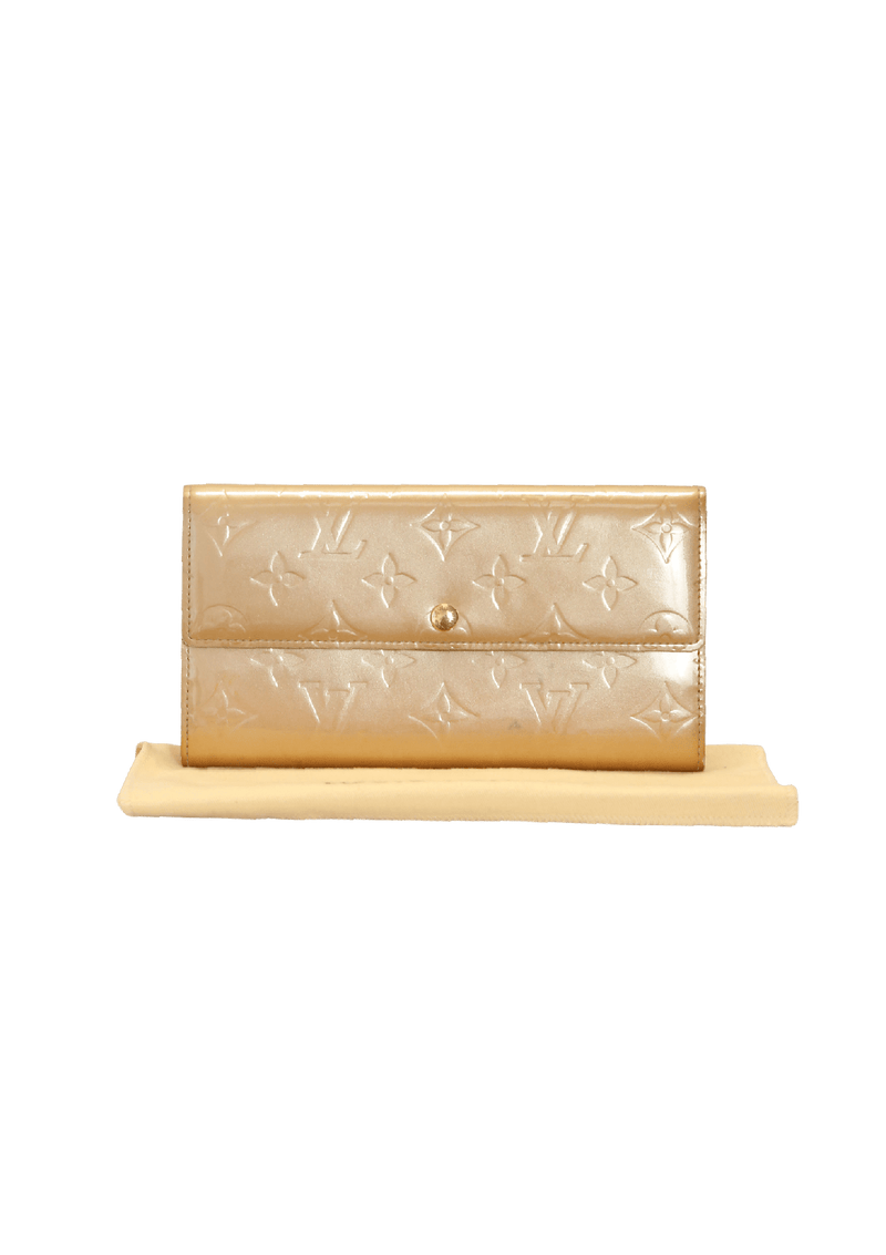 MONOGRAM VERNIS SARAH WALLET