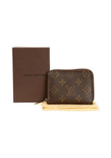 MONOGRAM ZIPPY WALLET