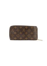 MONOGRAM ZIPPY WALLET