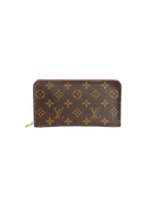 MONOGRAM ZIPPY WALLET