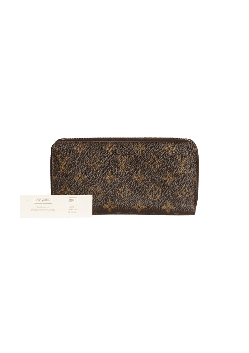 MONOGRAM ZIPPY WALLET