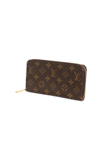 MONOGRAM ZIPPY WALLET