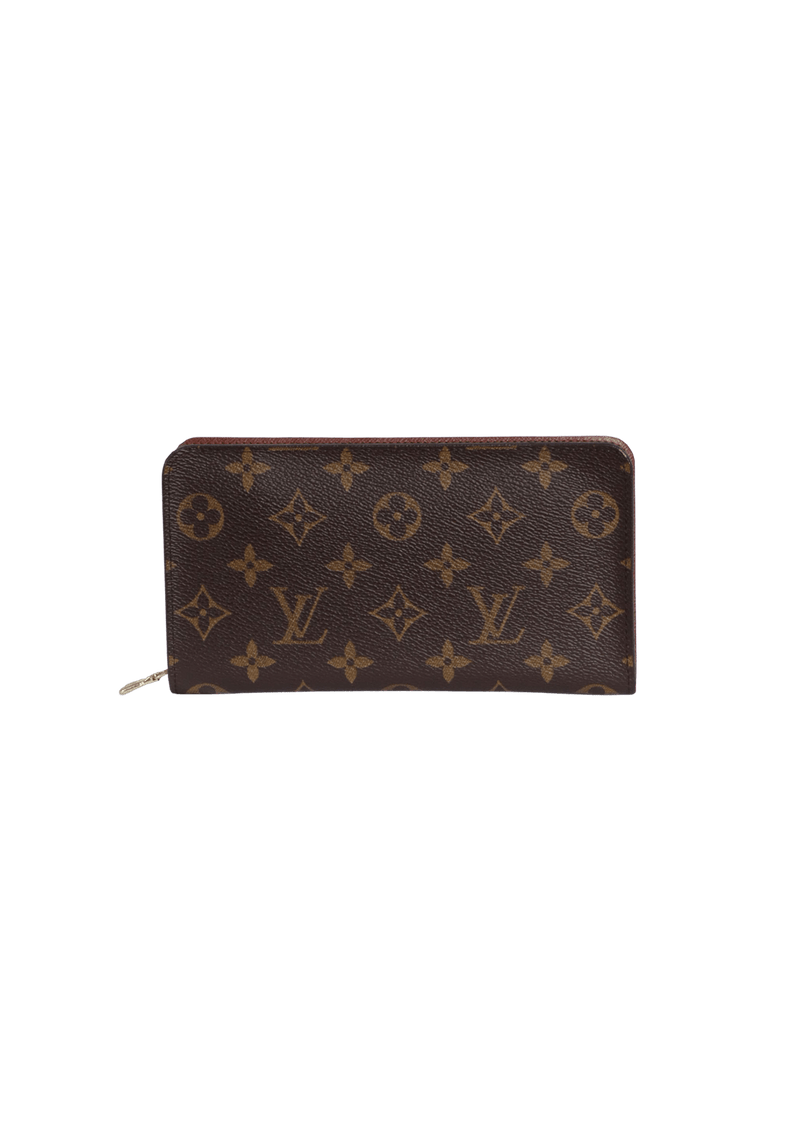 MONOGRAM ZIPPY WALLET